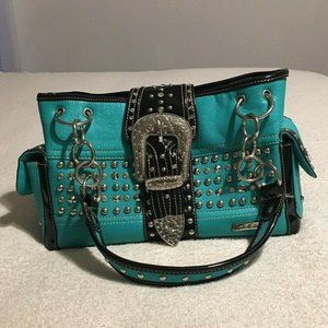 Rustic Couture Studded Purse